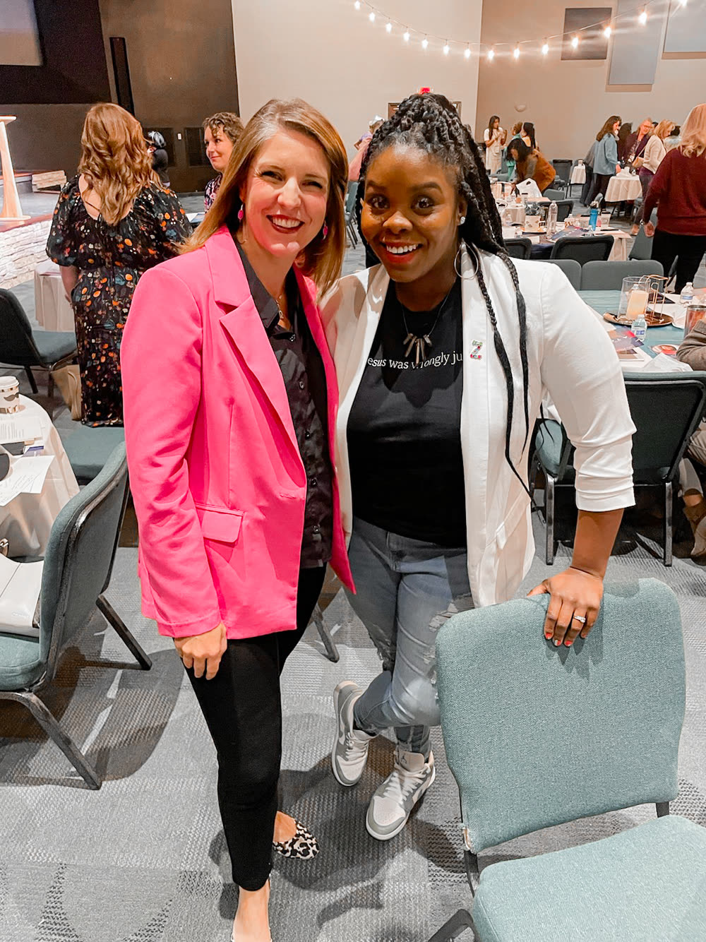 Candid photo from the BOLDLY event